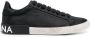 Dolce & Gabbana Portofino sneakers met jacquard Zwart - Thumbnail 1