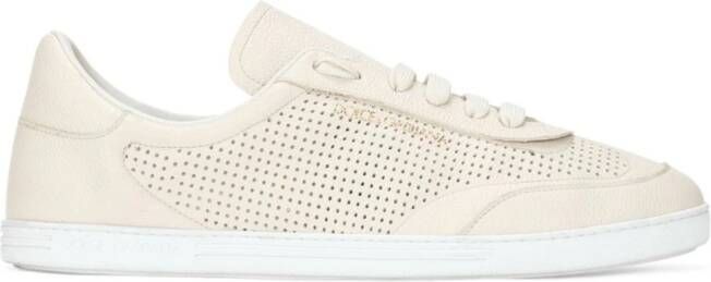 Dolce & Gabbana Saint Tropez low-top sneakers Beige