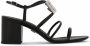 Dolce & Gabbana Sandalen met logoplakkaat Zwart - Thumbnail 1