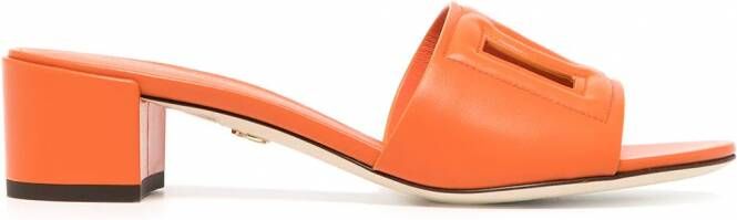 Dolce & Gabbana Sandalen met open neus Oranje