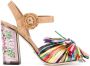 Dolce & Gabbana Sierlijke versierde sandalen Roze - Thumbnail 1