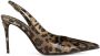 Dolce & Gabbana KIM DOLCE&GABBANA slingback pumps met luipaardprint Bruin - Thumbnail 1