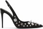 Dolce & Gabbana Slingback pumps met studs Zwart - Thumbnail 1