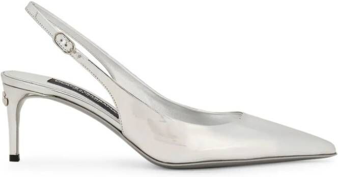 Dolce & Gabbana Slingback pumps Zilver