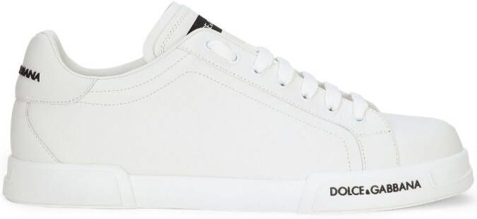 Dolce & Gabbana Sneakers met logoprint Wit