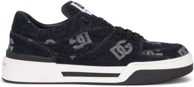 Dolce & Gabbana Sneakers met logoprint Zwart