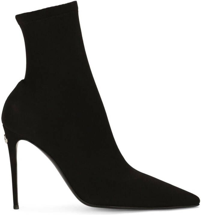 Dolce & Gabbana KIM sokenkellaarzen Zwart