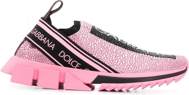Dolce & Gabbana Sorrento sneakers Roze
