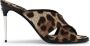 Dolce & Gabbana Stiletto muiltjes met luipaardprint Bruin - Thumbnail 1