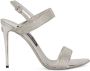 Dolce & Gabbana KIM DOLCE&GABBANA slingback sandalen verfraaid met kristal Zilver - Thumbnail 1