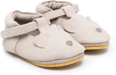 Donsje Ballerina's met 3D detail Grijs
