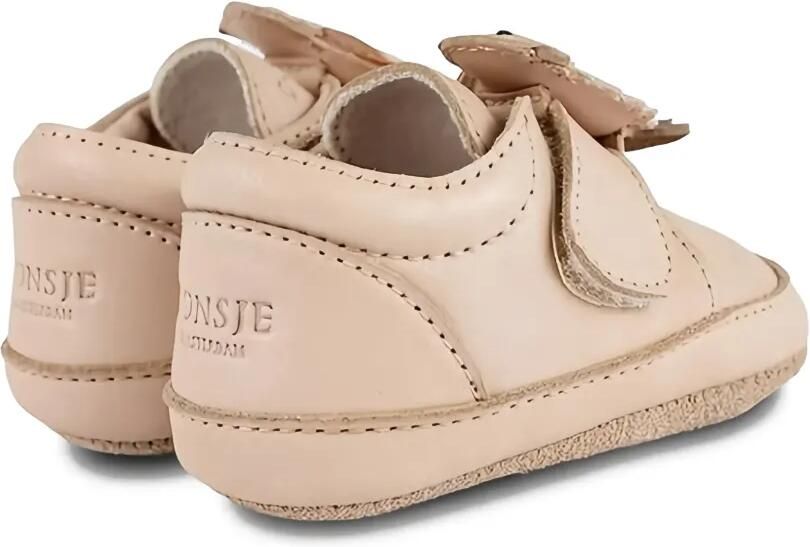 Donsje Babyschoentjes met applicatie Beige - Foto 3