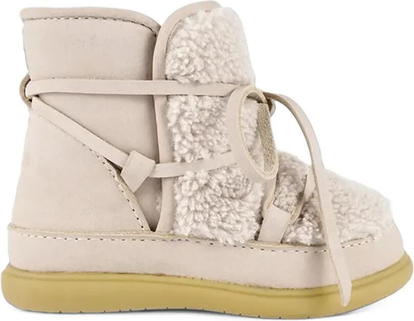 Donsje Ceysa shearling wrap-around boots Beige - Foto 4
