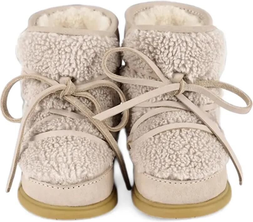 Donsje Ceysa shearling wrap-around boots Beige - Foto 2