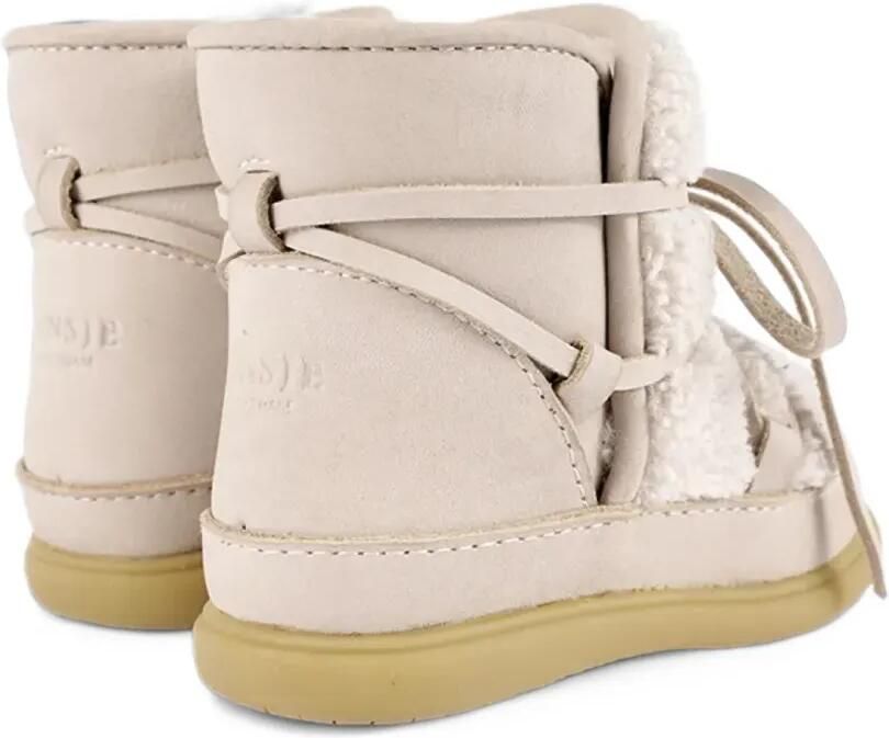 Donsje Ceysa shearling wrap-around boots Beige - Foto 3