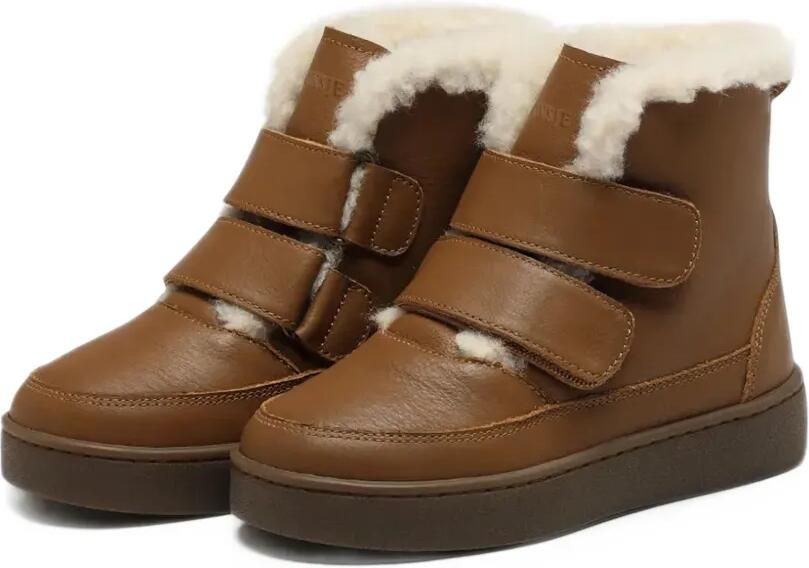 Donsje Clenn touch-strap boots Bruin
