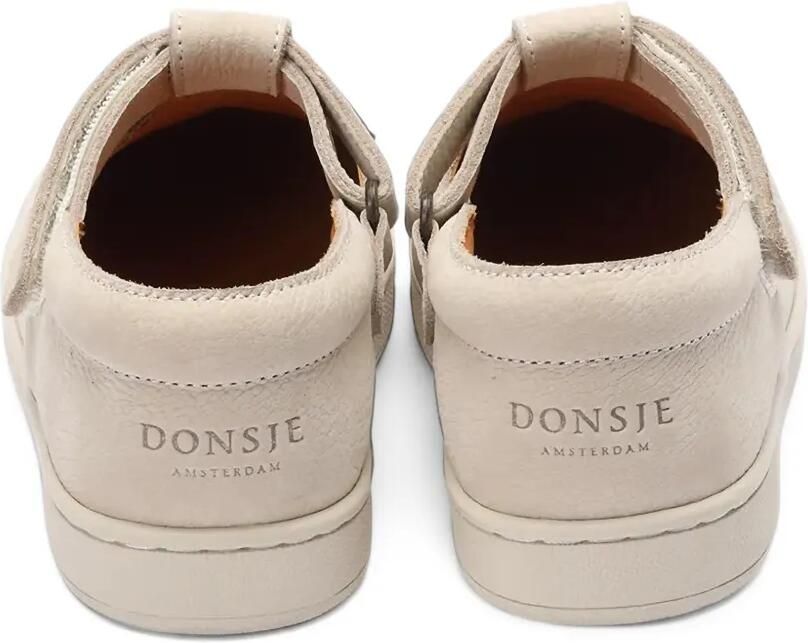 Donsje Loafers met bandje en kersen-applicatie Beige - Foto 4