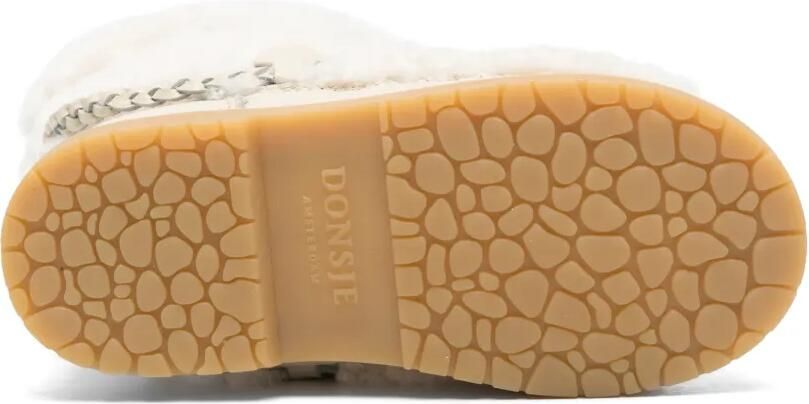 Donsje Myril laarzen met kwastdetail Beige - Foto 4