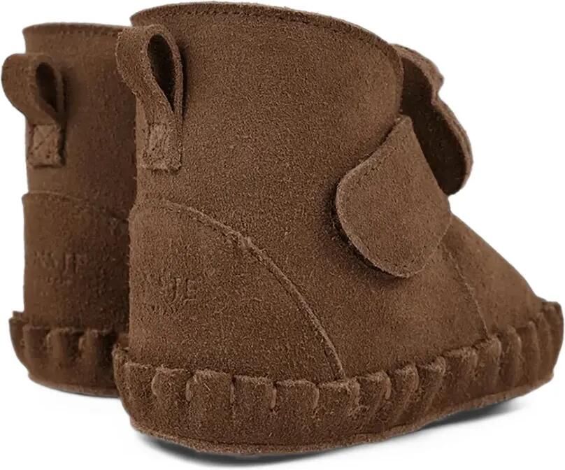 Donsje Pouty Booties bear-motif touch-strap shoes Bruin - Foto 3