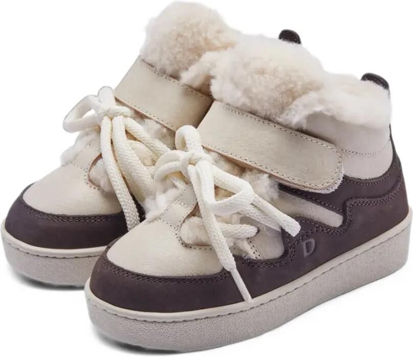 Donsje Sicco shearling-trimmed touch-strap boots Bruin