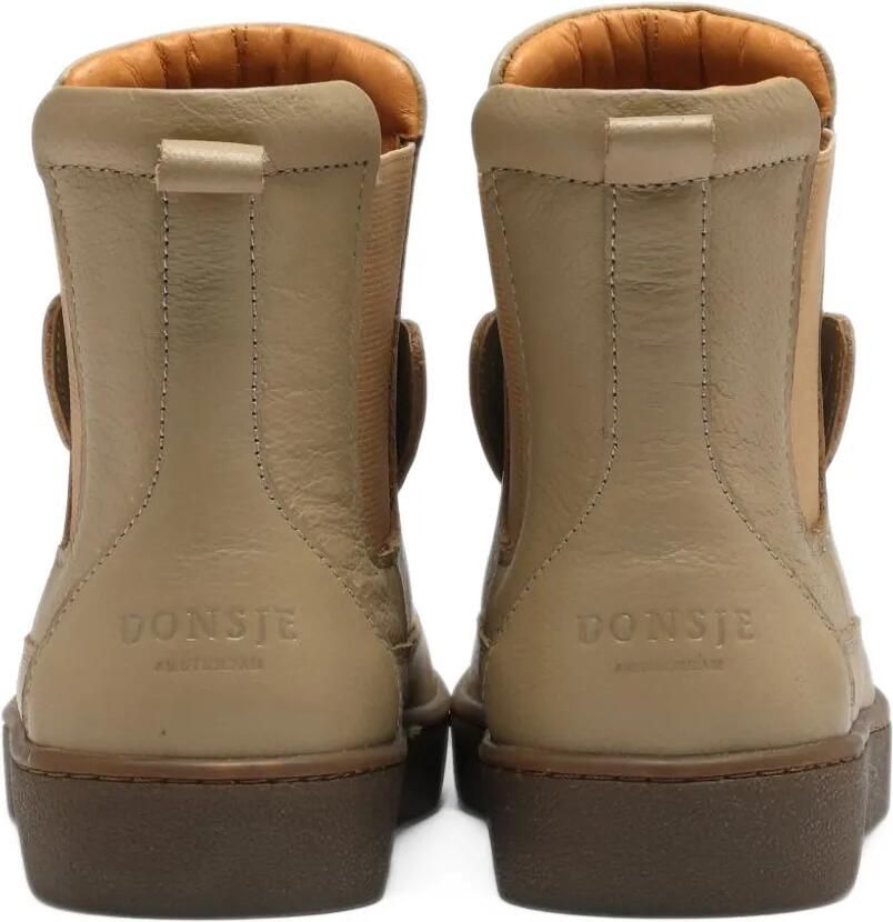 Donsje Thuru Classic animal-detail leather boots Bruin - Foto 3
