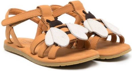 Donsje Iles Sky Bee sandalen Bruin
