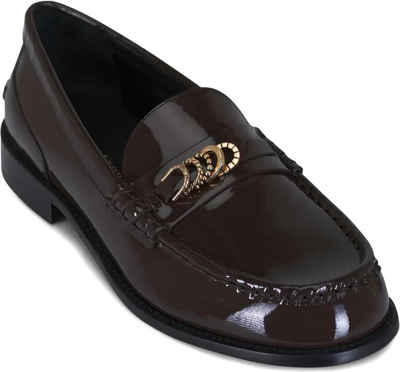Dorothee Schumacher Loafers met kettingdetail Bruin - Foto 2