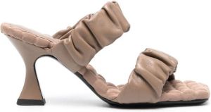 Dorothee Schumacher Sandalen met ruche bandje Grijs
