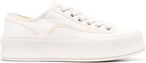 Dorothee Schumacher Sneakers met plateauzool Wit