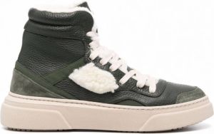 Dorothee Schumacher Sporty Movement high-top sneakers Groen