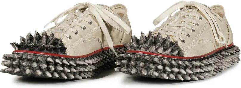 Doublet Dirty Spike Toe sneakers Beige - Foto 3