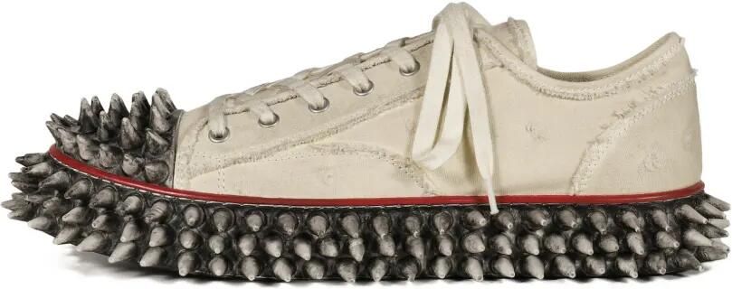 Doublet Dirty Spike Toe sneakers Beige - Foto 2