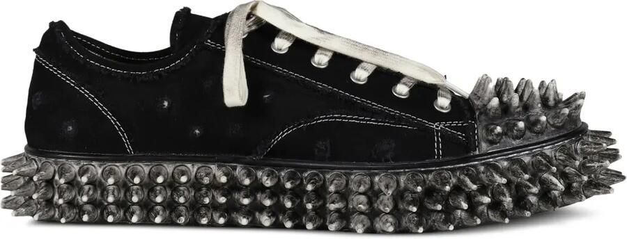 Doublet Dirty Spike Toe sneakers Zwart