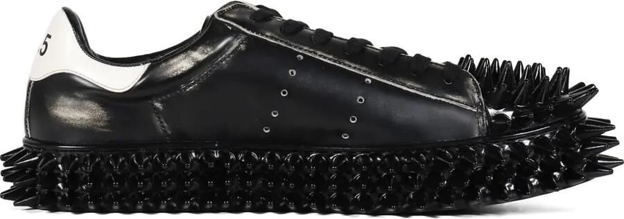 Doublet Spiky verfraaide low-top sneakers Zwart