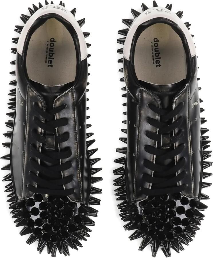 Doublet Spiky verfraaide low-top sneakers Zwart - Foto 2