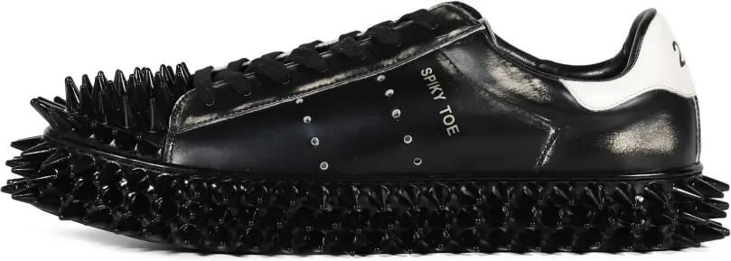 Doublet Spiky verfraaide low-top sneakers Zwart - Foto 3