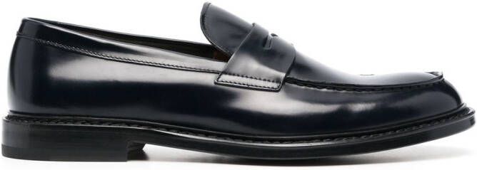 Doucal's Leren loafers Zwart