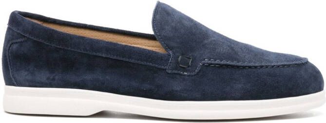 Doucal's Suède loafers Blauw