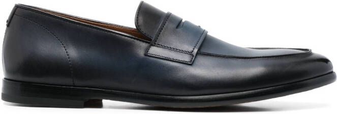 Doucal's Leren loafers Zwart