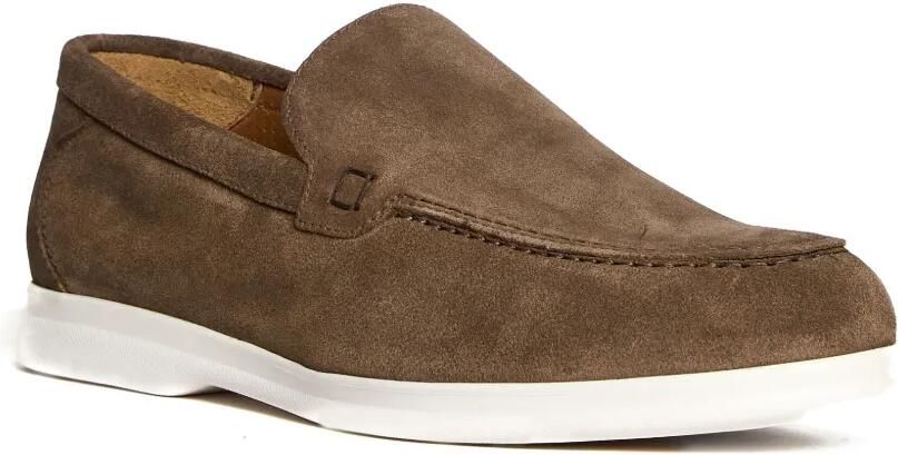 Doucal's Adler slip-on loafers met ronde neus Bruin - Foto 2