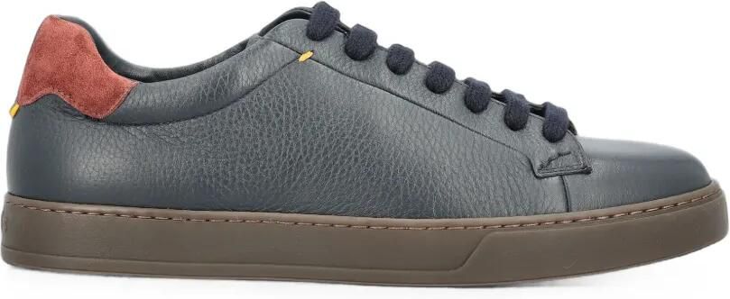 Doucal's Bewerkte neakers Blauw