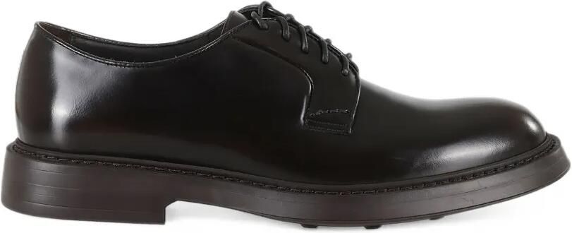 Doucal's Blake gepolijste leren derby schoenen Bruin