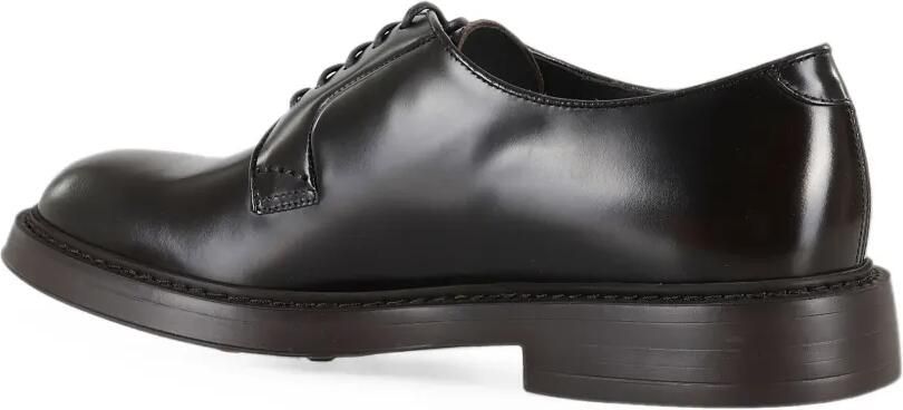Doucal's Blake gepolijste leren derby schoenen Bruin - Foto 3
