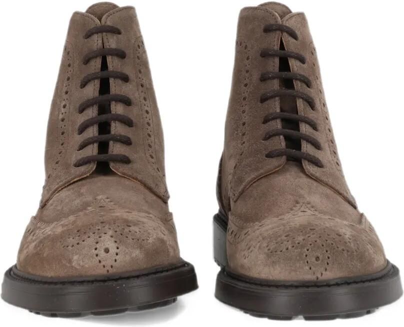 Doucal's brogue-detail ankle boots Bruin - Foto 3