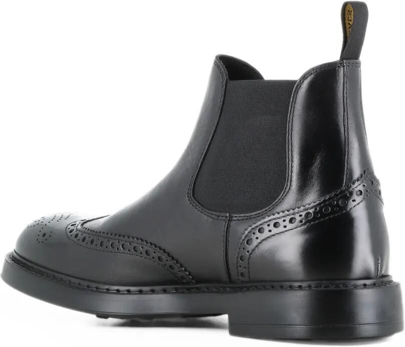 Doucal's brogue-detail Chelsea boots Zwart - Foto 4