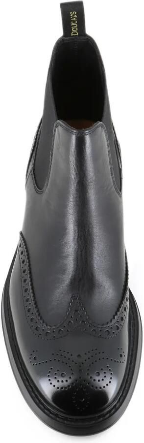 Doucal's brogue-detail Chelsea boots Zwart - Foto 5
