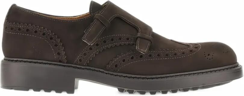 Doucal's brogue monk shoes Bruin