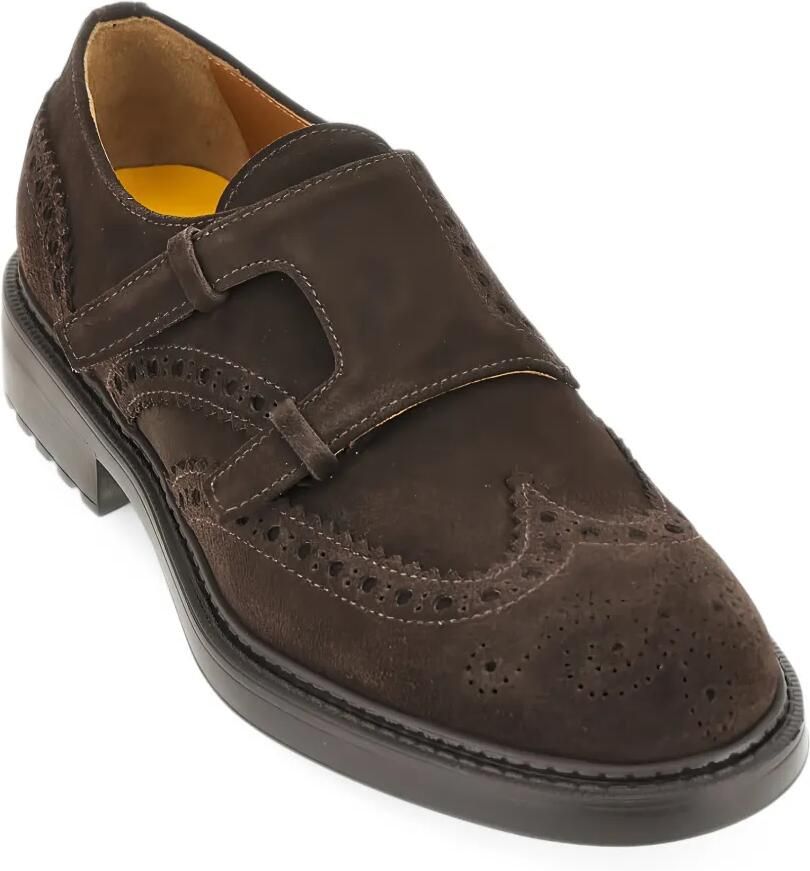 Doucal's brogue monk shoes Bruin - Foto 2