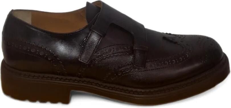 Doucal's brogue monk shoes Bruin