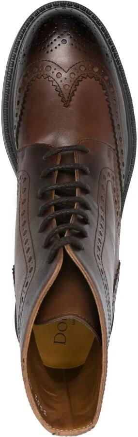 Doucal's Brogue veterlaarzen Bruin - Foto 4